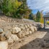 back yard Updwell Homes new build